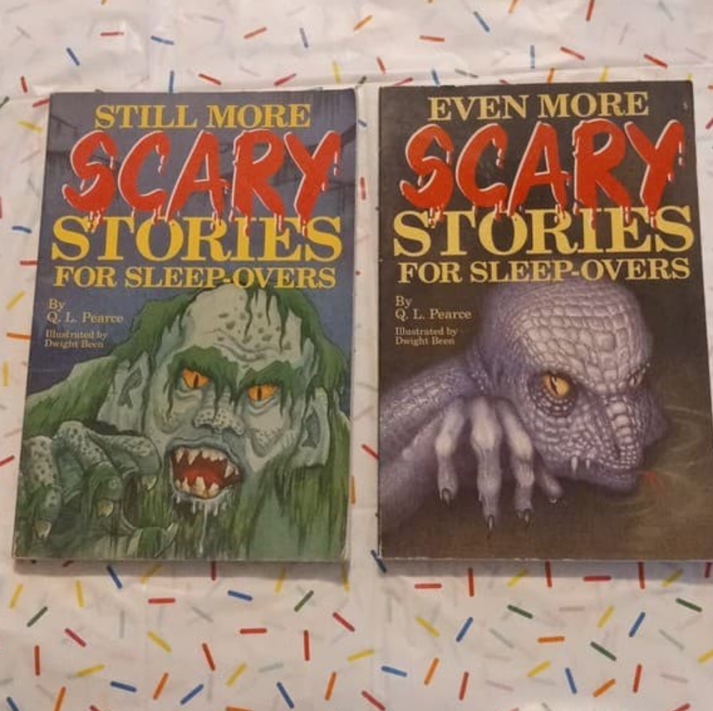 Scary Stories For Sleepovers - 2 Book Set - Used